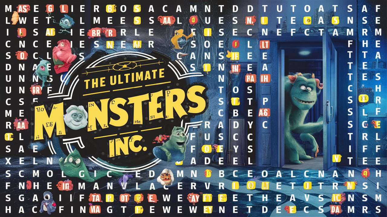 monsters inc small word search​