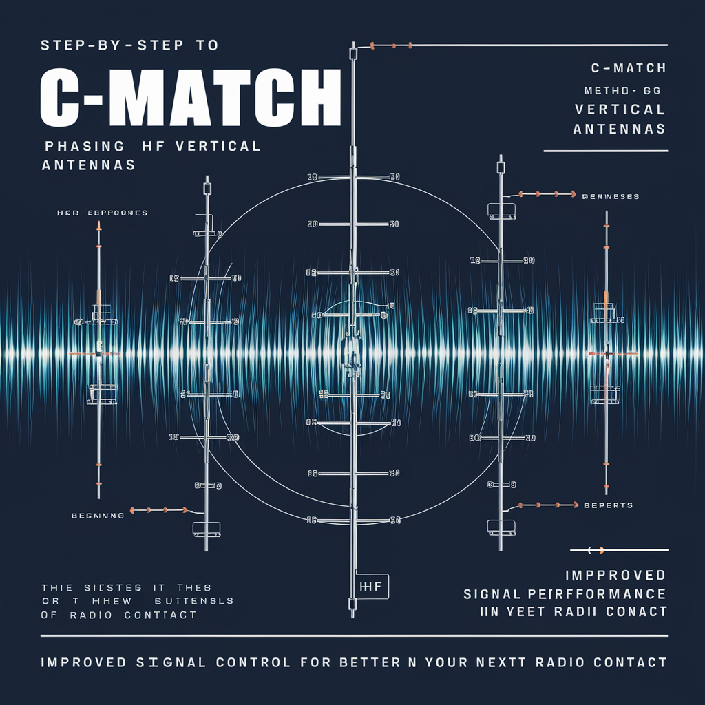 c-match method of phasing hf vertical antennas​