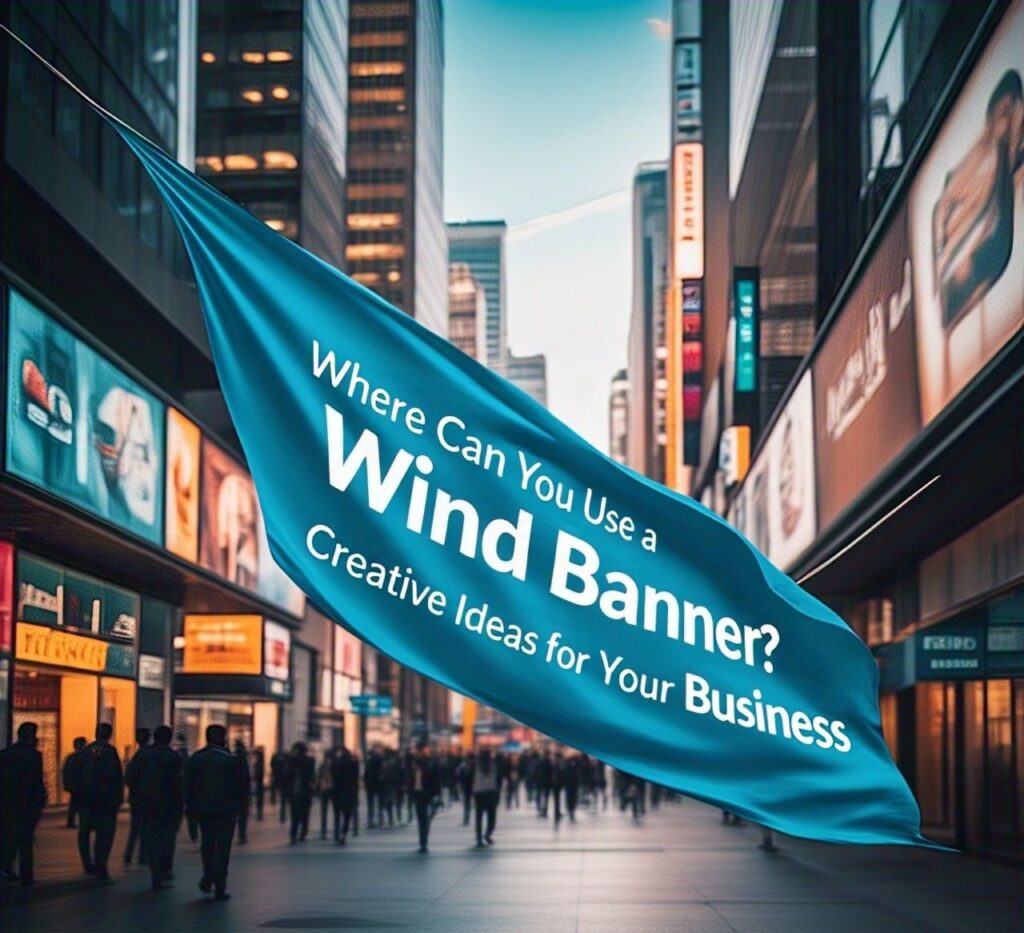 Why a Wind Banner is the Perfect Choice for Outdoor Advertising