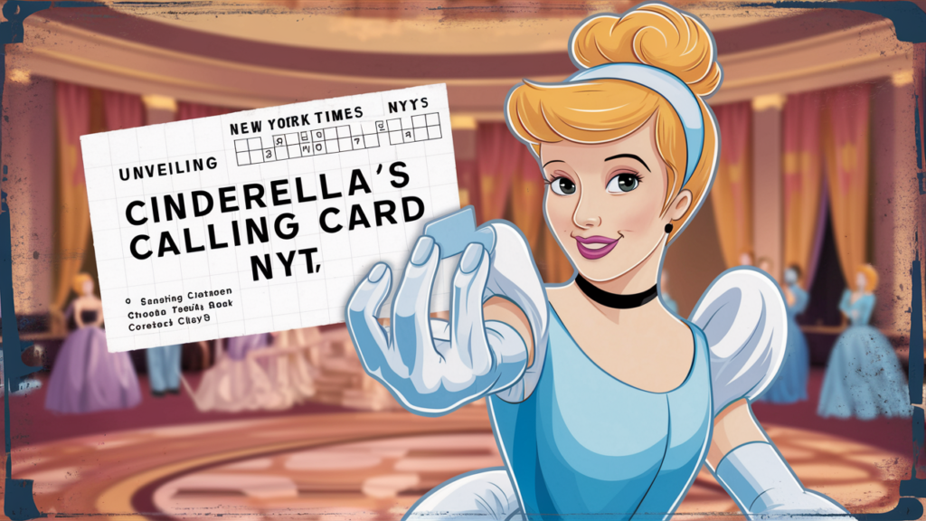 Unveiling Cinderella's Calling Card NYT: The Secret Behind the Crossword Clue